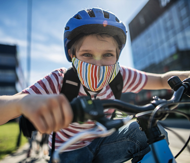 How to foster social skills in an era of social distancing Boy bicicle