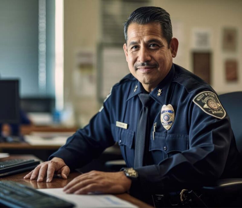 Many skilled professionals work in police departments policejobs 800x685 1