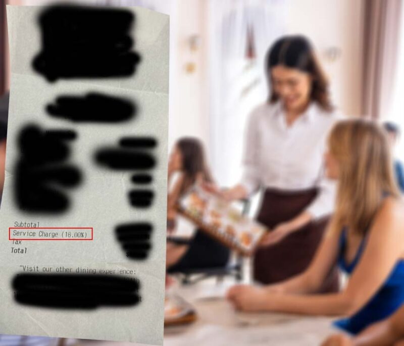 Service Charges in Restaurants: Legal, but Widely Disliked servicecharrest 800x685 1