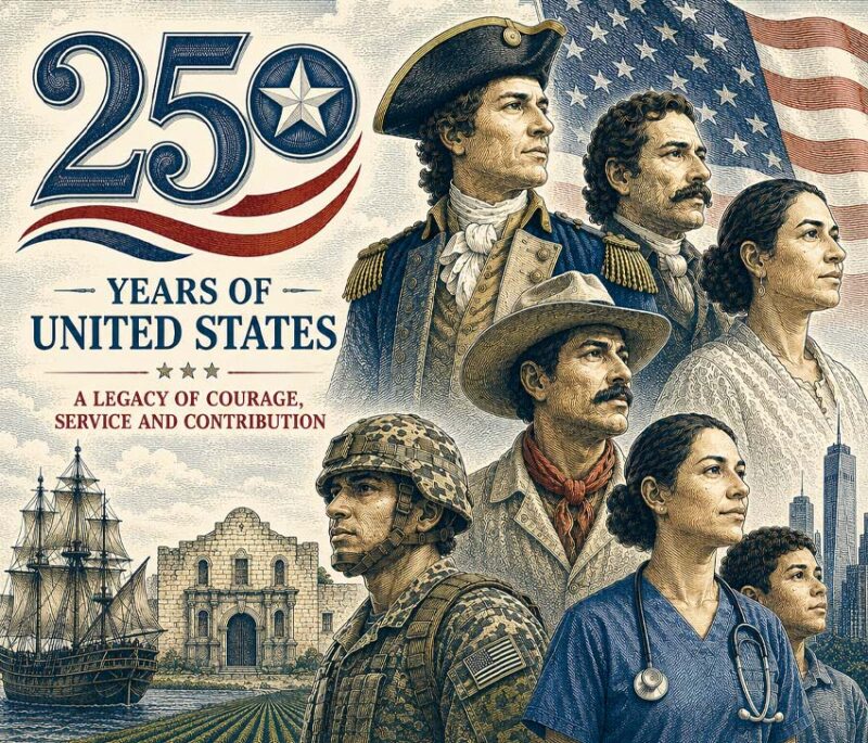 250 Years of the United States: The Latino Legacy That Helped Build a Nation 250latinosheritage2 800x685 1